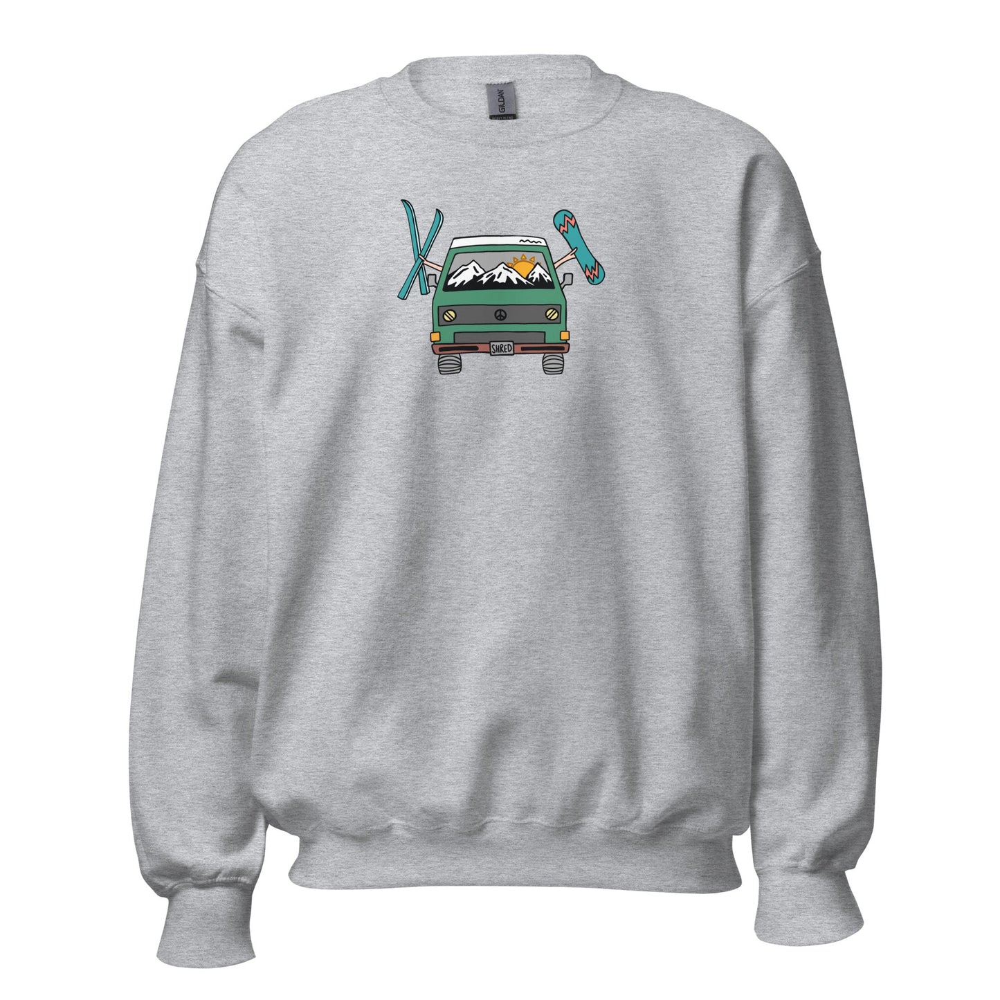 Shred Van Unisex Sweatshirt