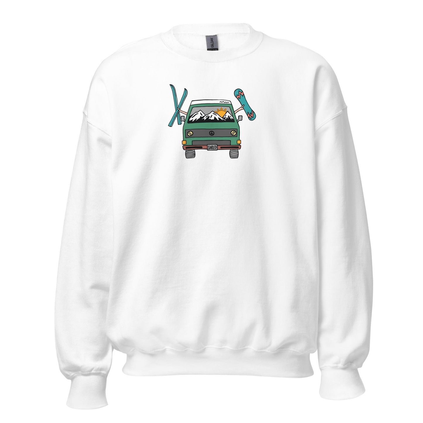 Shred Van Unisex Sweatshirt