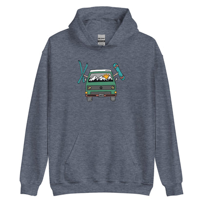 Shred Van Unisex Hoodie