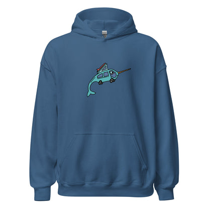 Narwhal Ned Unisex Hoodie