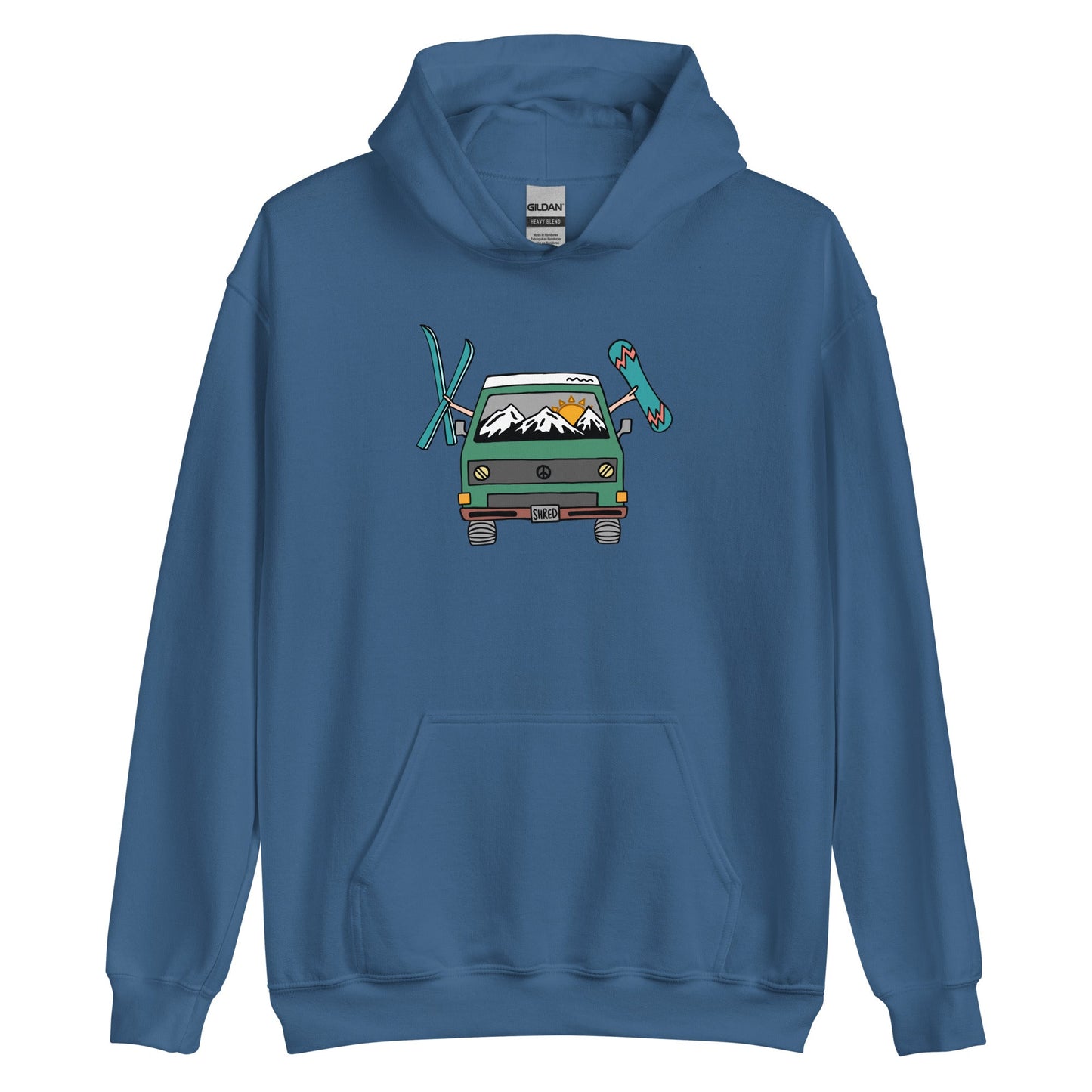 Shred Van Unisex Hoodie
