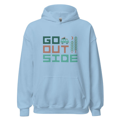 Go Outside Unisex Hoodie