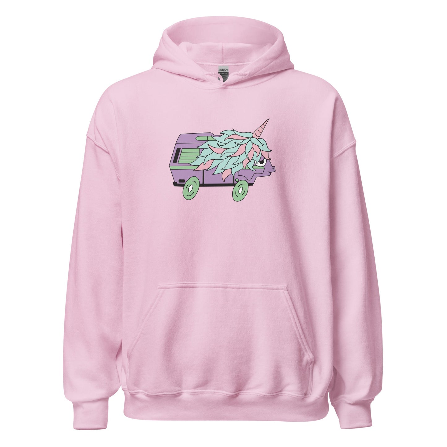 High-Top Hazel Unicorn Unisex Hoodie