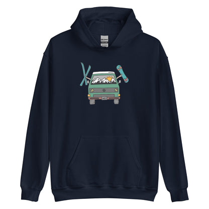 Shred Van Unisex Hoodie