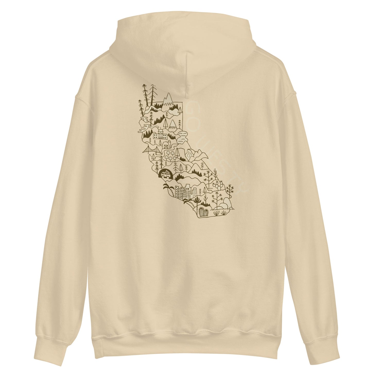 Golden State Westy Unisex Hoodie