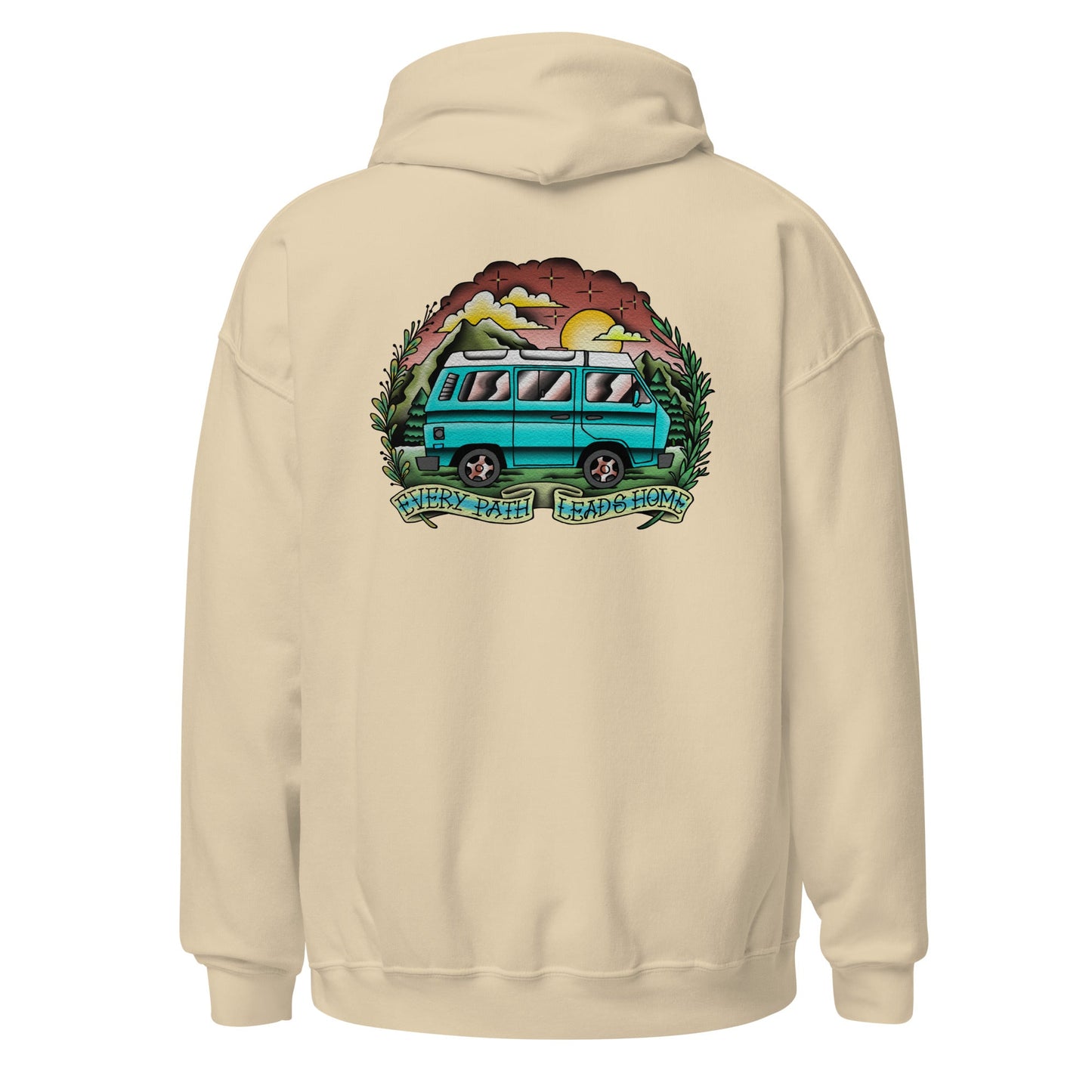 Every Path Leads Home Unisex Hoodie