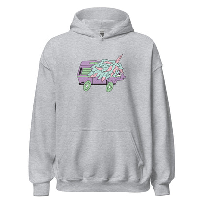 High-Top Hazel Unicorn Unisex Hoodie