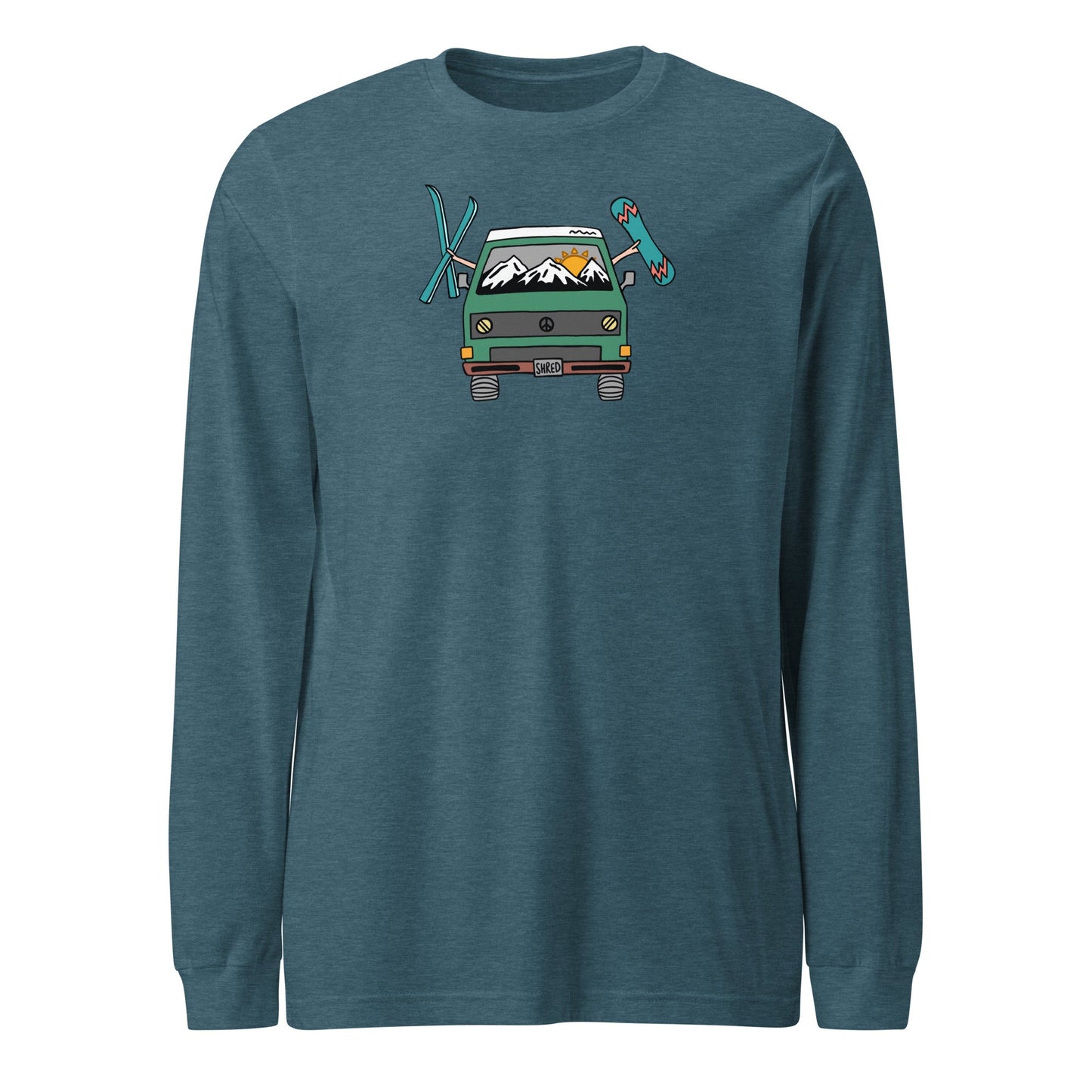 Shred Van Long Sleeve T-Shirt