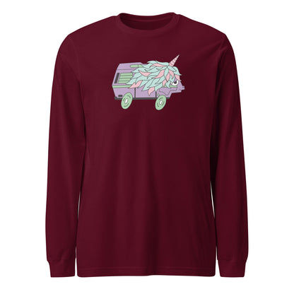 High-Top Hazel Unicorn Long Sleeve T-Shirt