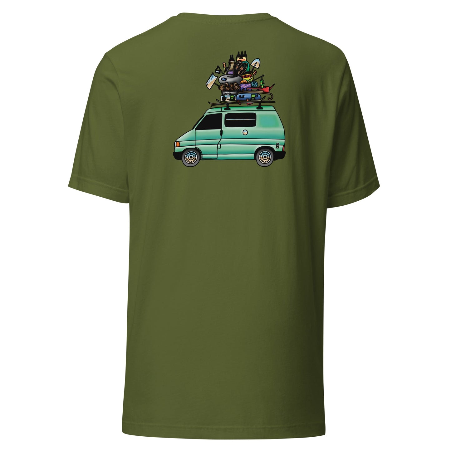 RAD Eurovan Back-Print T-Shirt