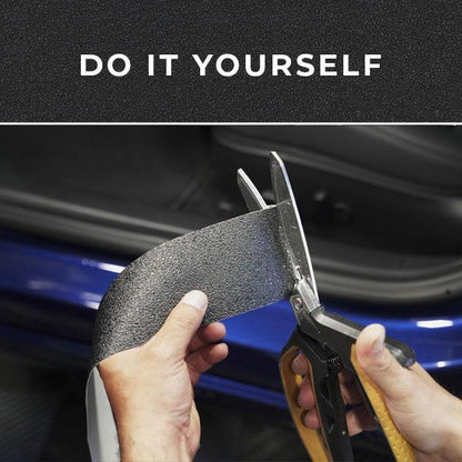 STEProtect Car Door Jamb Guard and Sill Protector | Black Adhesive DIY Kit