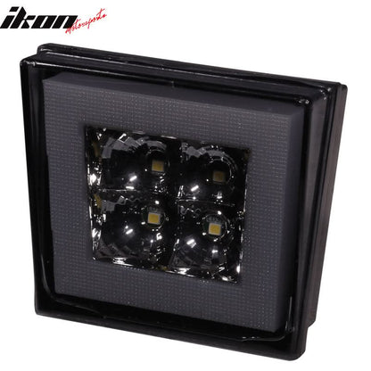 Universa Square Smoke LED Rear Tail Third 3RD Brake Lights
