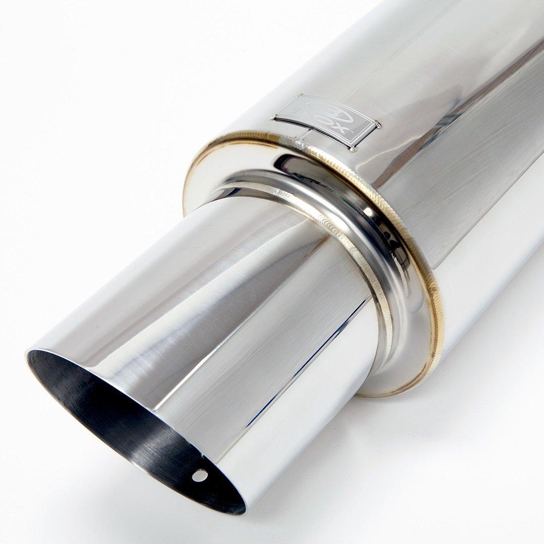 BLOX Racing Universal N1 Muffler - Angled Tip