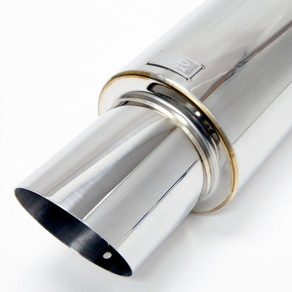 BLOX Racing Universal N1 Muffler - Angled Tip
