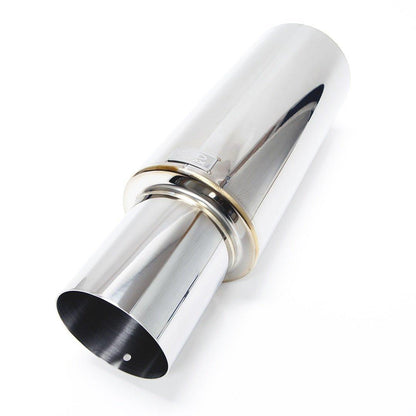 BLOX Racing Universal N1 Muffler - Straight Tip
