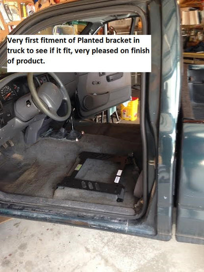 Planted Seat Bracket- Toyota Tacoma [Excluding Bench Seat Models] (1995.5-2004) - Driver / Left