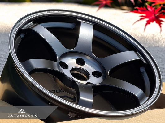 Volk Racing TE37 Saga SL M-Spec 18x9.5 +39 5x114.3 Pressed Black (Set of 4)
