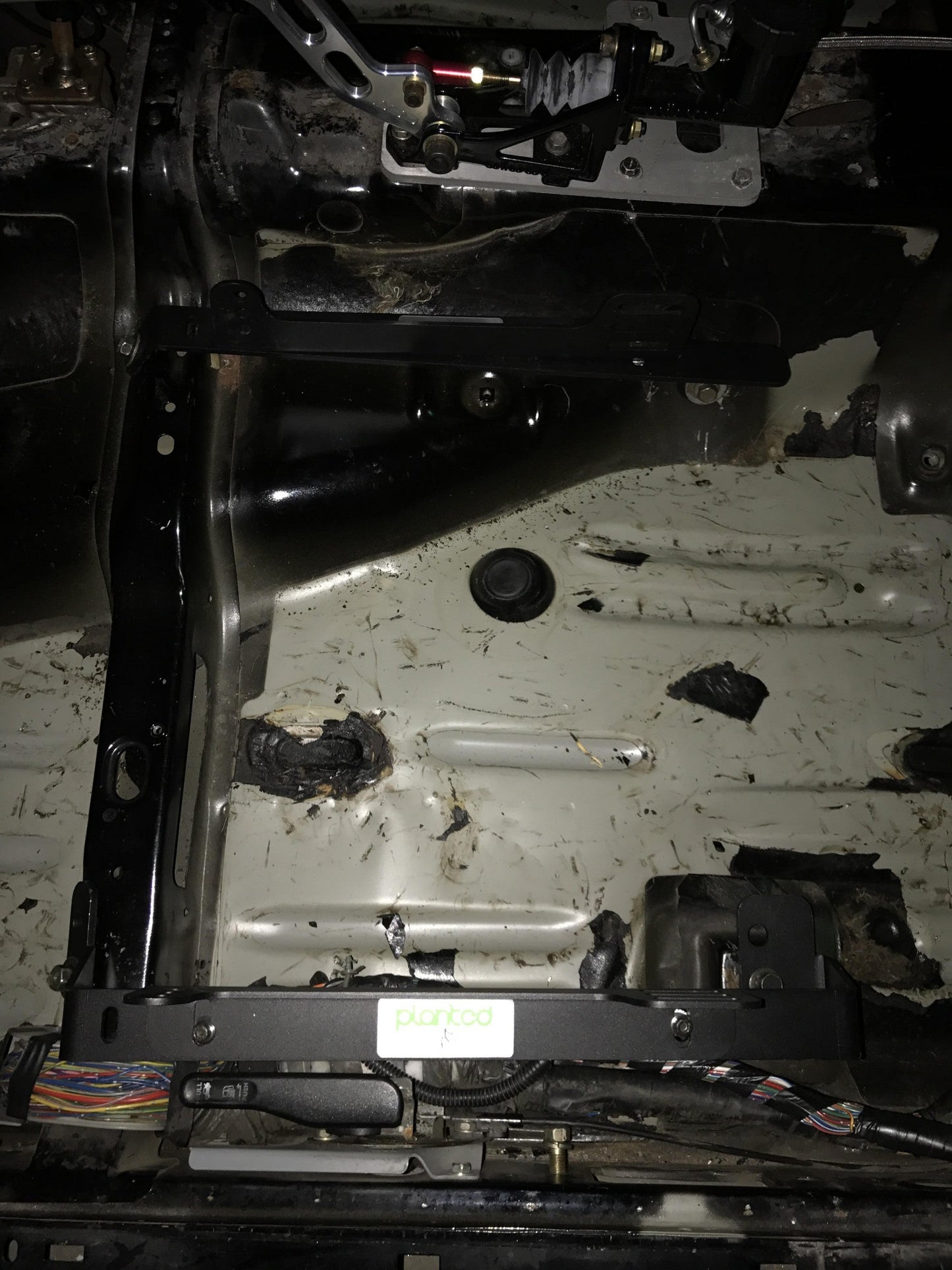 Planted Seat Bracket- Nissan 240SX (1989-1998) LOW - Passenger / Right  *For Side Mount Seats Only*