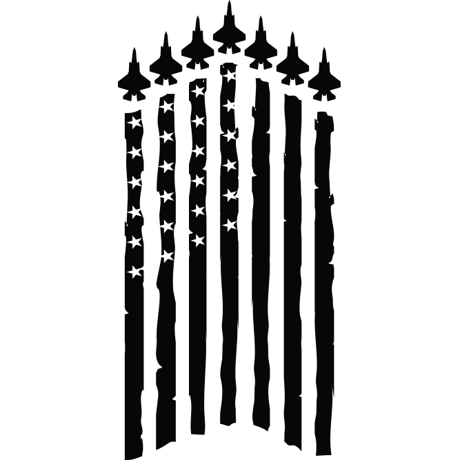 USAF Jets Hood Graphic