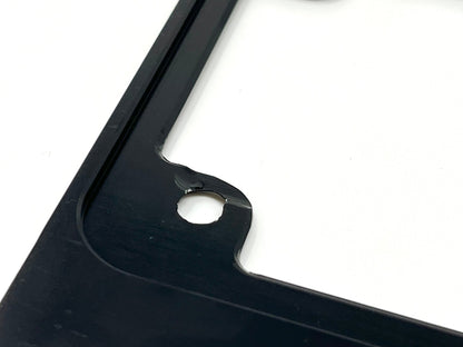 USMC Billet Aluminum Motorcycle License Plate Frame