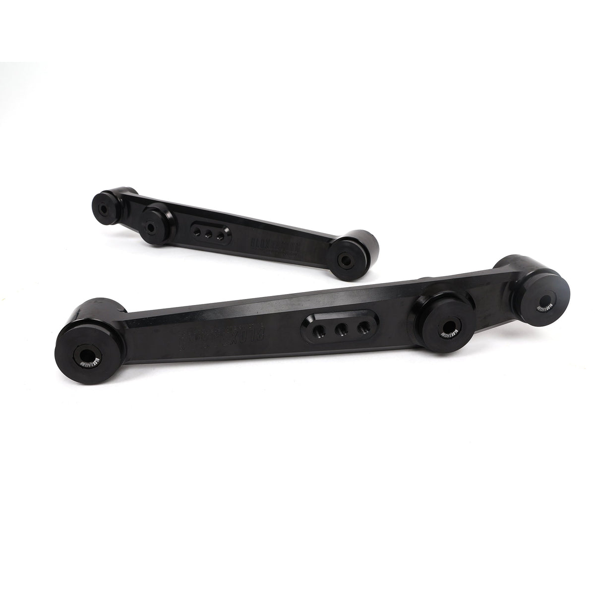 BLOX Racing V2 Billet Rear Lower Control Arms (Polyurethane) - 88-95 Civic EF/EG // 90-01 Integra DA/DC2