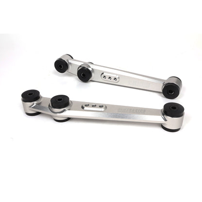 BLOX Racing V2 Billet Rear Lower Control Arms (Polyurethane) - 88-95 Civic EF/EG // 90-01 Integra DA/DC2