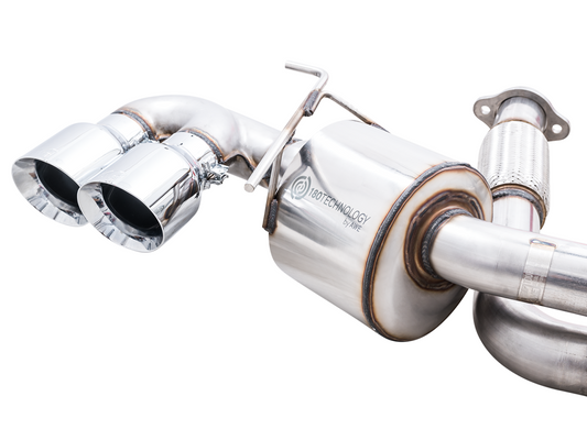 AWE Tuning Touring Edition Exhaust for C8 Corvette - Quad Chrome Silver Tips 3015-42151