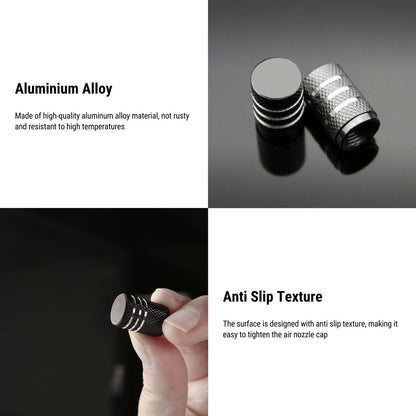 Valve Stem Caps 4 Pack Fit Suitable for Tesla 3/Y/S/X 2017-ON