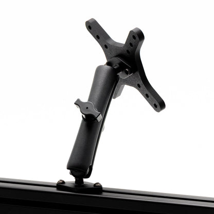 VESA Mount with Heavy-Duty Arm for Sim Rig 50mm 75mm 100mm