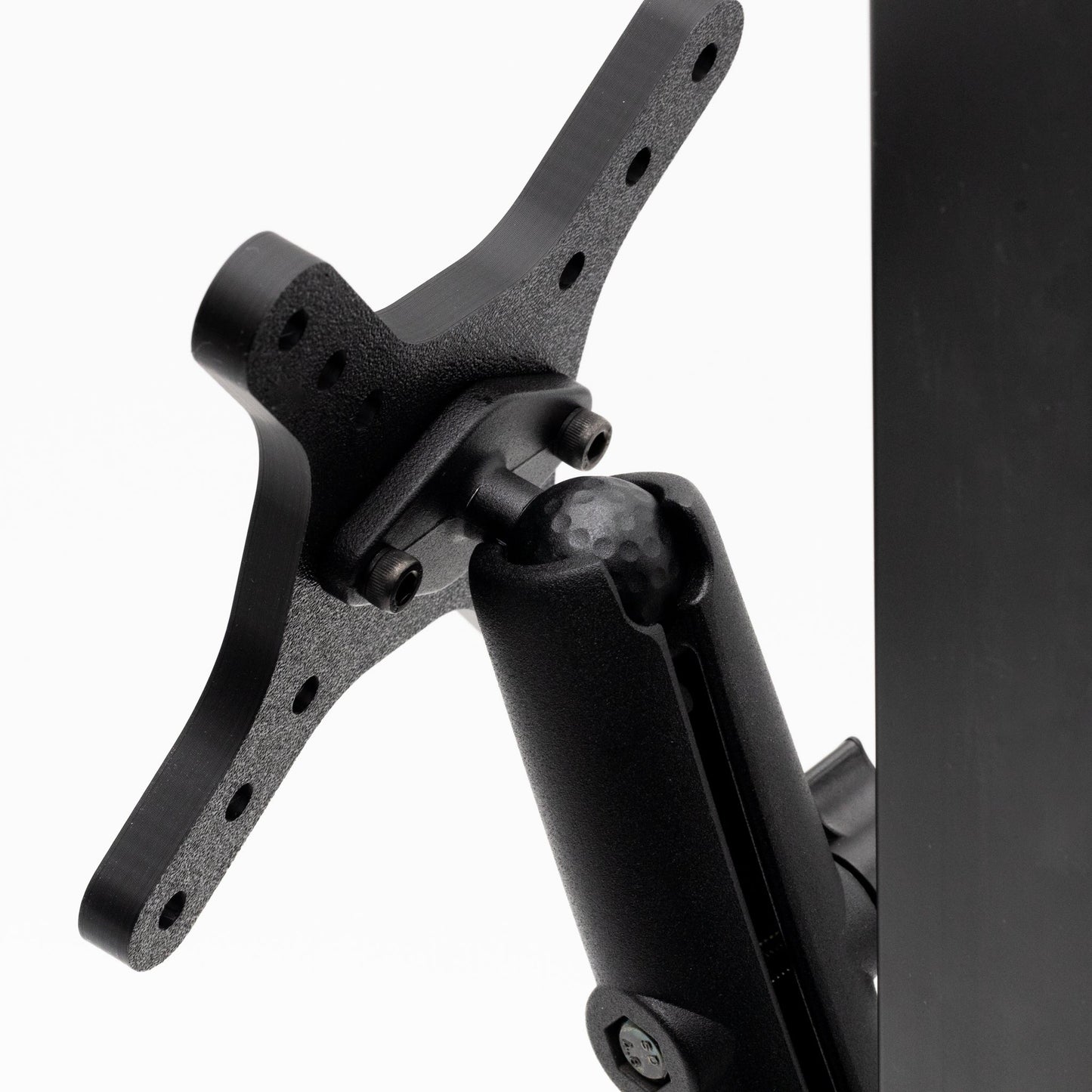 VESA Mount with Heavy-Duty Arm for Sim Rig 50mm 75mm 100mm