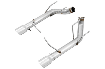 AWE Tuning Track Edition Axle-back Exhaust for the S197 Ford Mustang GT - Chrome Silver Tips 3020-32040