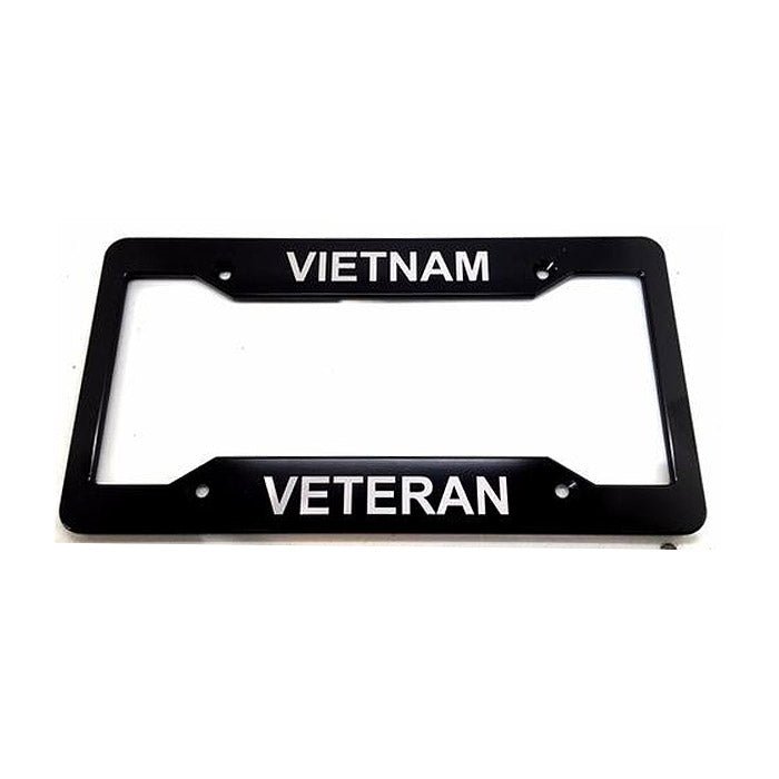 Vietnam Veteran Billet Aluminum License Plate Frame