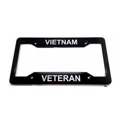 Vietnam Veteran Billet Aluminum License Plate Frame
