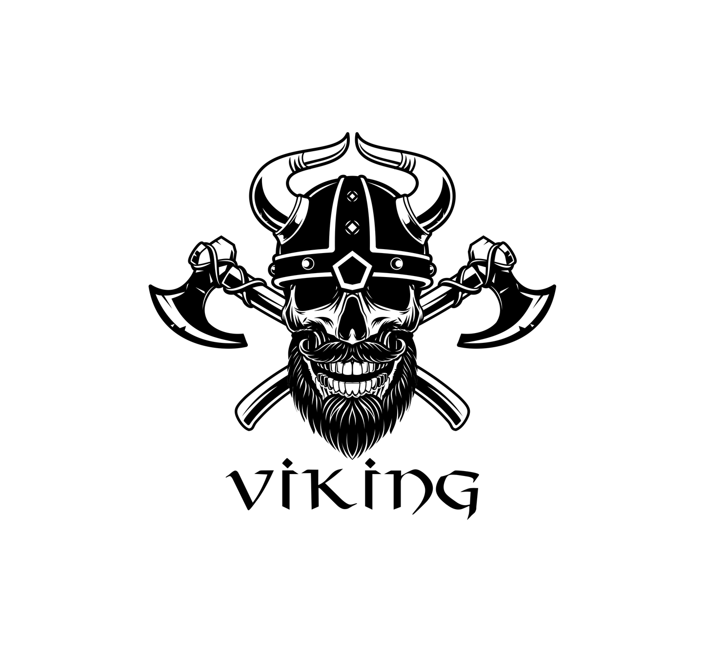 Viking Hood Graphic