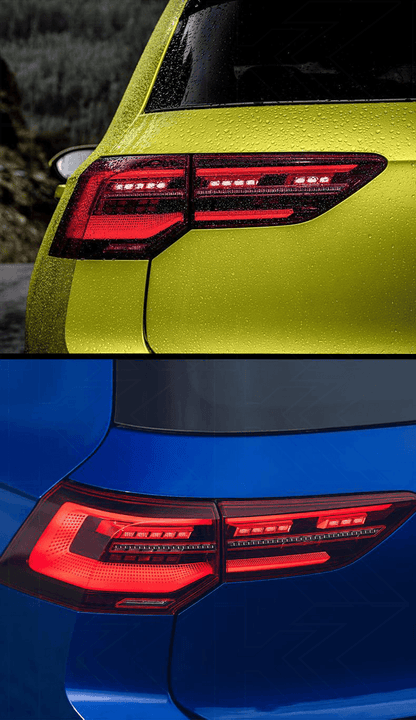 Volkswagen Golf 8 European Style LED Tail Lights 2020 - 2023