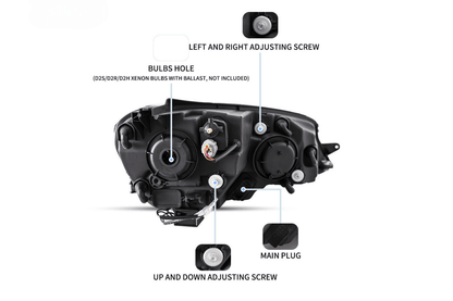 Volkswagen Golf MK7 - OEM Style Facelift Style - Projector Headlight (2012 - 2017)