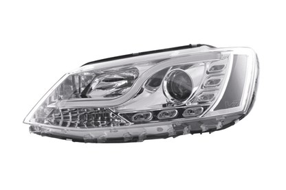 Volkswagen Jetta 6 Chrome LED Headlights with Daytime Running Lights (2011-2018)