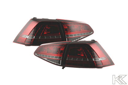 Volkswagen MK7 Golf/GTI/R - Red/Smoke LED Tail Lights (2012-2017)