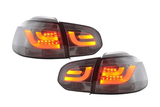 VW Golf Mk6 GTI LED Bar Clear/Smoked Tail Lights V1 (2008-2014)