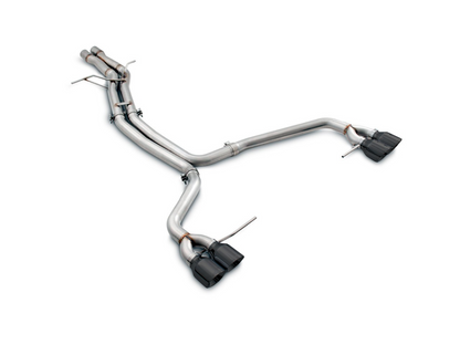AWE Tuning Touring Edition Exhaust System for Porsche Macan S / GTS / Turbo - Diamond Black 102mm Tips 3015-43072