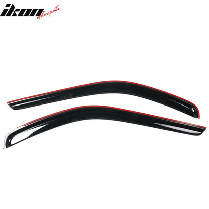 2014-2020 Ford Transit Slim Style Smoke Window Visor Rain Guard Acylic