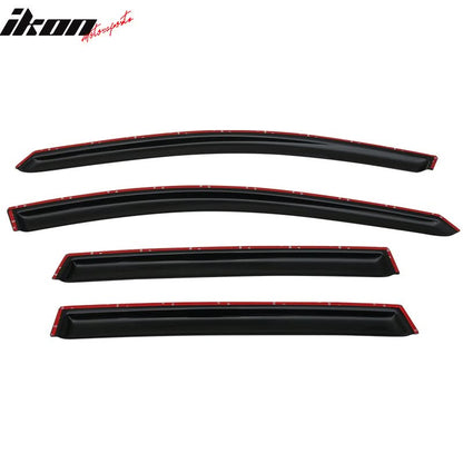 2017-2022 Honda CRV Tape On Window Visors 4PC Rain Guard