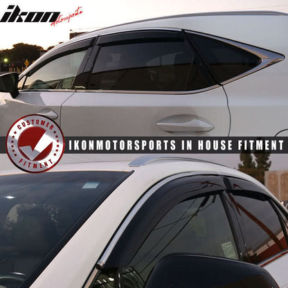 2015-2021 Lexus NX NX200t NX300 NX300h Window Visor Rain Guard 4PC