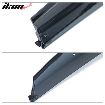 2011-2020 Toyota Sienna Acrylic 4PC Window Visors Tape On Rain Guard