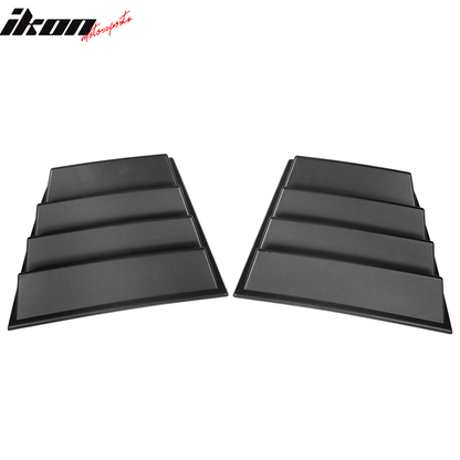 2011-2023 Dodge Charger V1 Side Window Scoop Louver CF Print