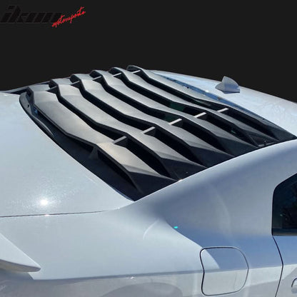 2011-2023 Dodge Charger IKON Style Window Louver ABS