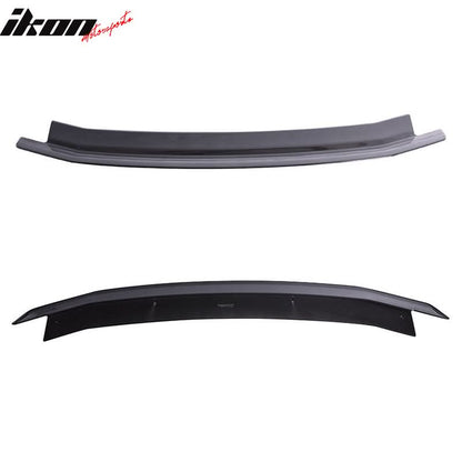 Fits 10-14 Ford Mustang Rear Window Louver Matte + Trunk Spoiler