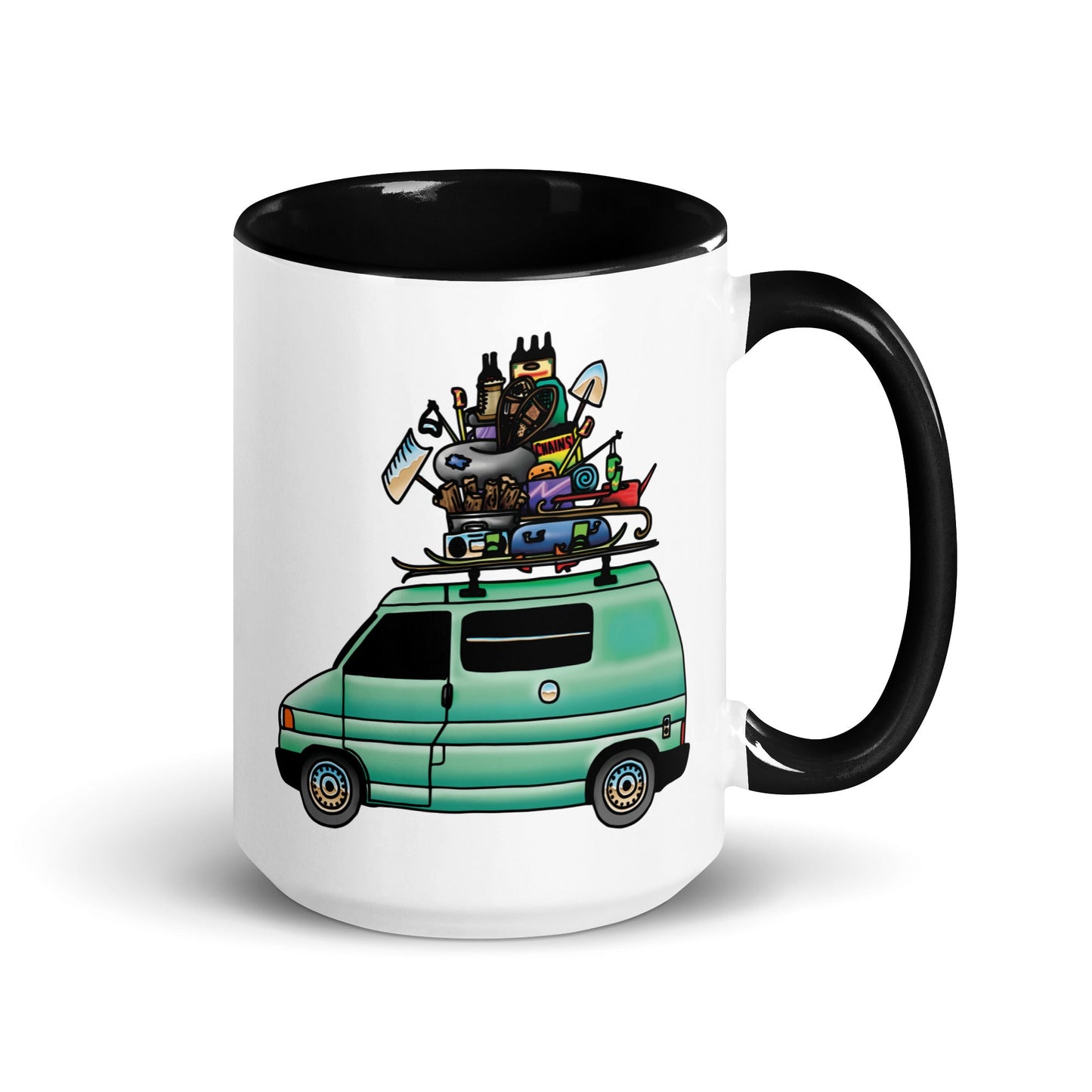 RAD Eurovan Mug with Color Inside