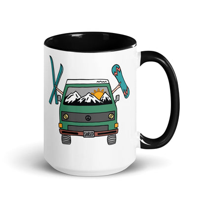 Shred Van Mug with Color Inside