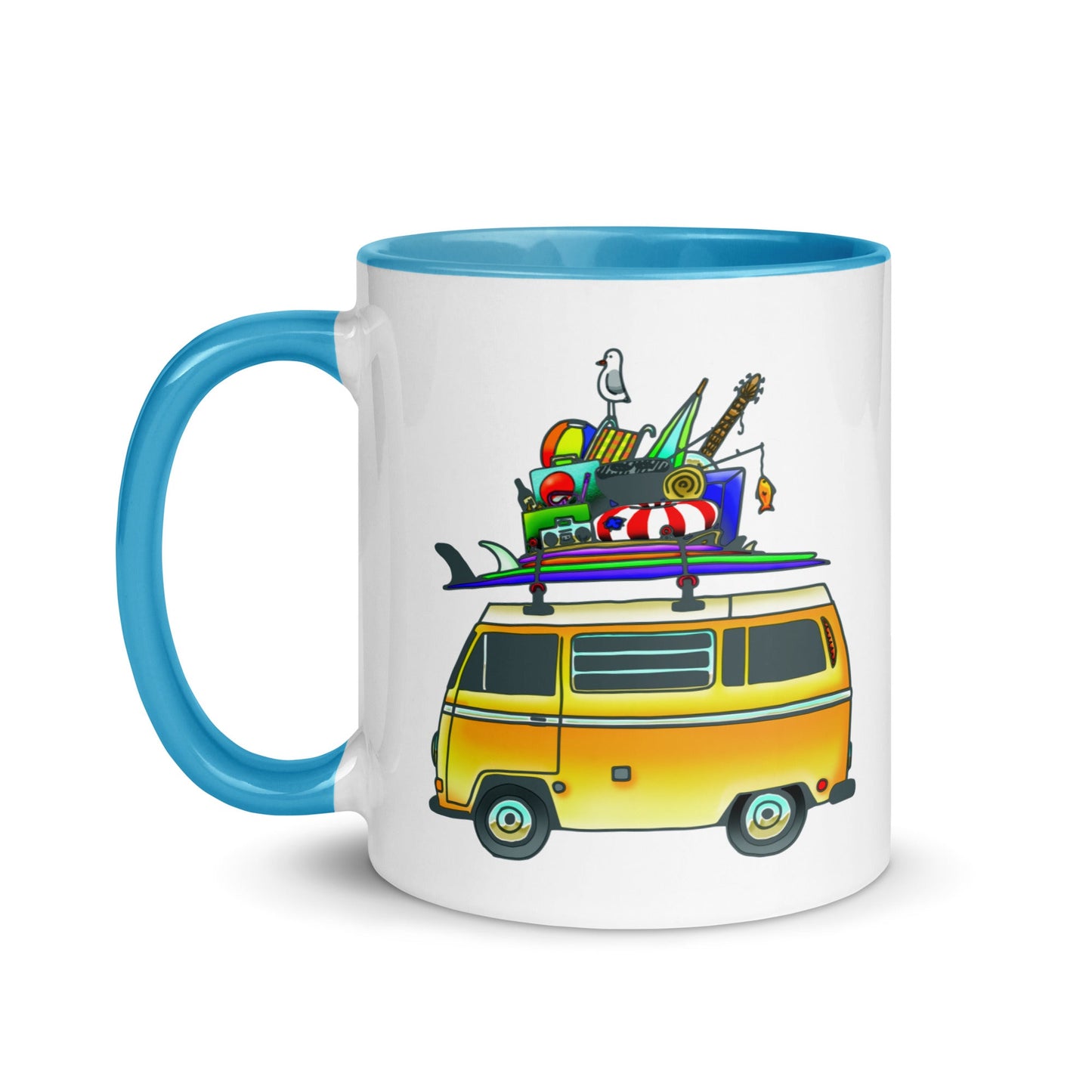 RAD Bus Mug with Color Inside